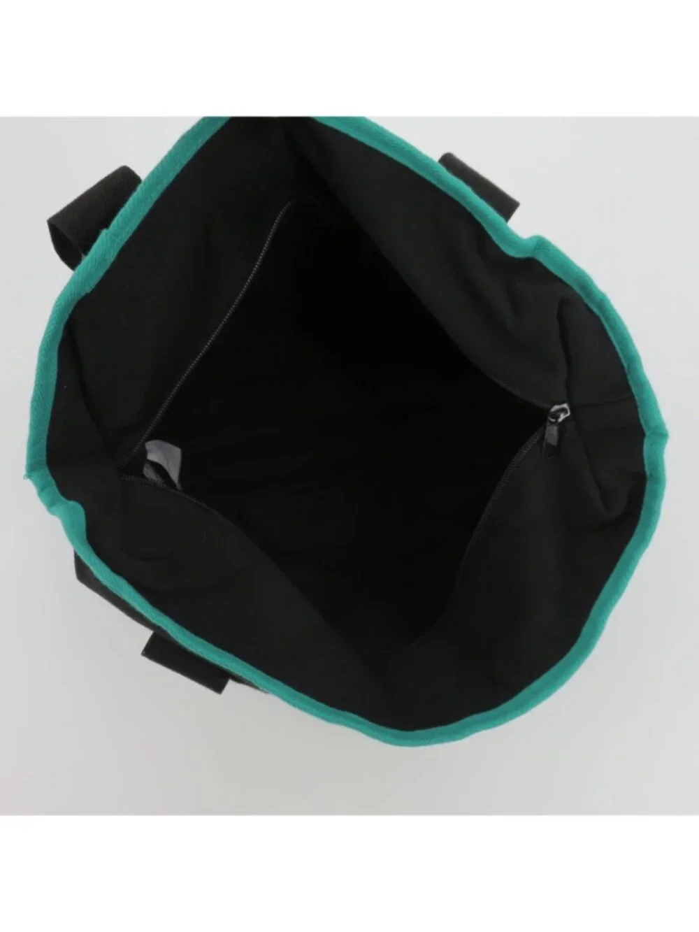 Disney Parks 2023 Halloween Glow In The Dark Mickey Mouse Tote Bag Black Teal
